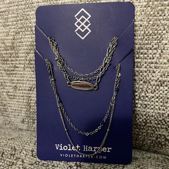 Violet Harper Isabella Beaded Layered Necklace and Bracelet Set - Picture 2 of 5